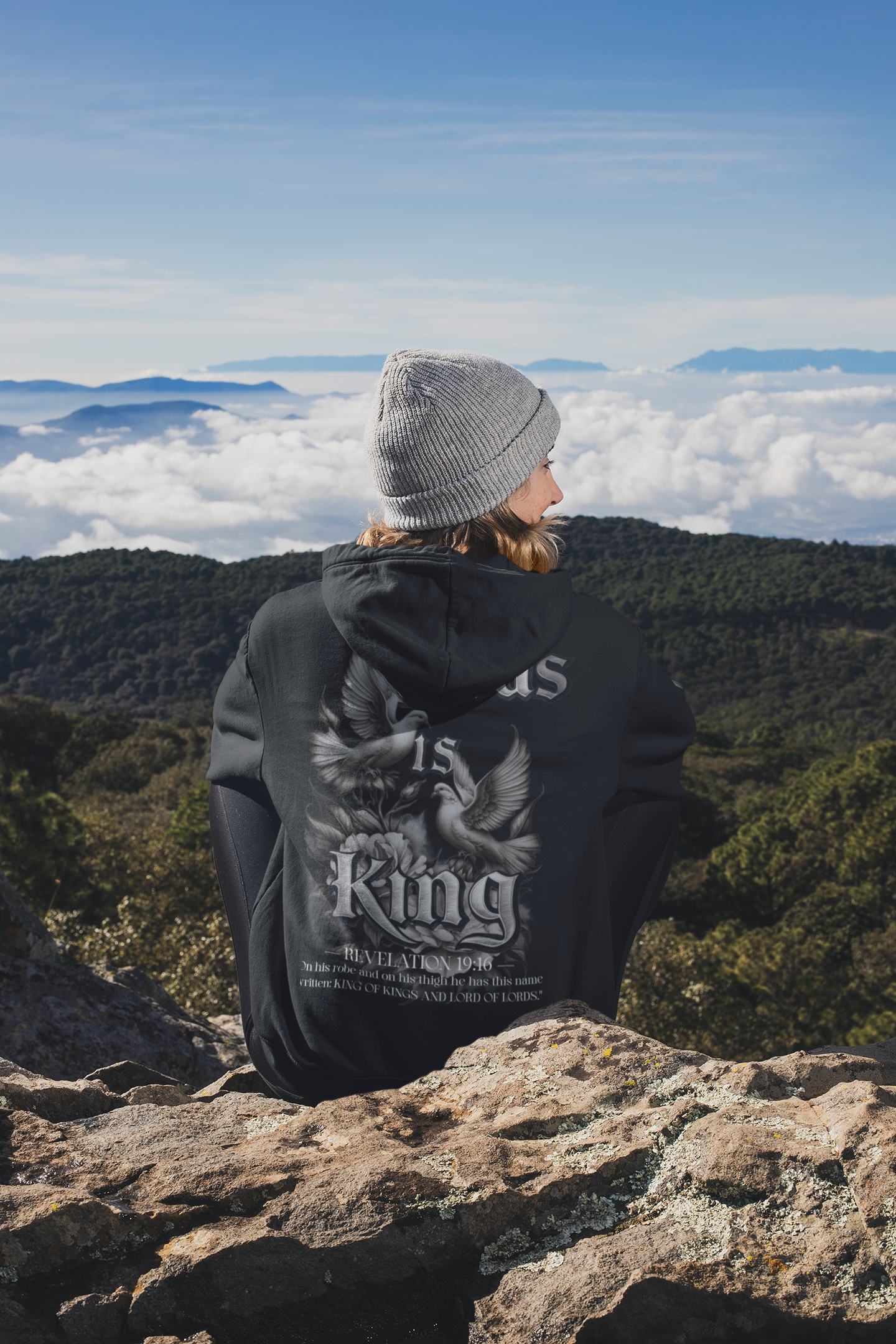 Jesus is King Hoodie